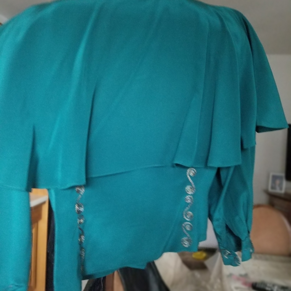 Silk Jacket and Skirt
